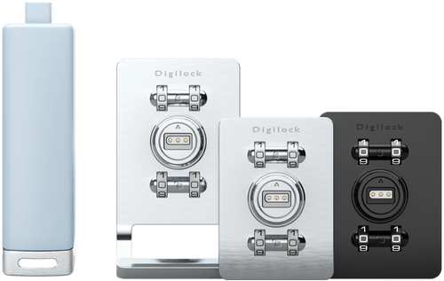 Cleo Mechanical Combination Locker Lock + Electronic Key